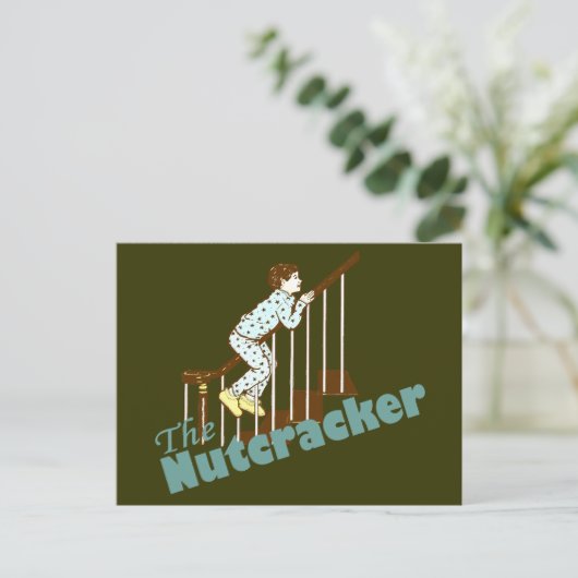Der Nutcracker Funny Postkarte (Stehend Vorderseite)