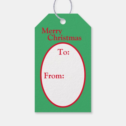 Der Nutcracker Geschenkanhänger (Rückseite)