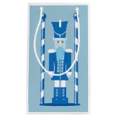 Der Nutcracker in Blau Kleine Geschenktüte (Vorderseite)