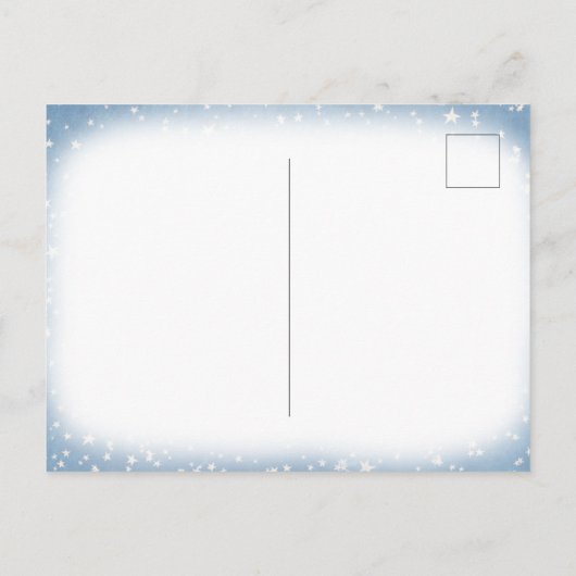 Der Nutcracker-Individuelle Name frohe Weihnachten Postkarte (Rückseite)