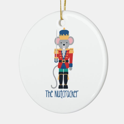 Der Nutcracker Keramik Ornament (Links)