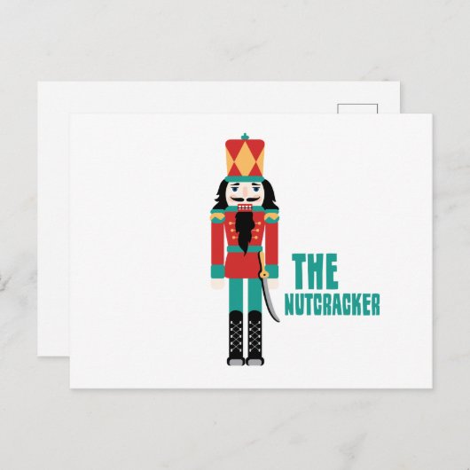Der Nutcracker Postkarte (Vorne/Hinten)