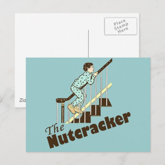 Der Nutcracker Postkarte (Vorne/Hinten)