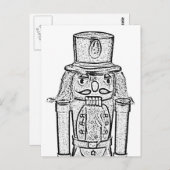 Der Nutcracker Postkarte (Vorne/Hinten)