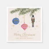 Der Nutcracker, rosa Serviette (Vorderseite)