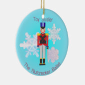 Der Nutcracker - Spielzeugsoldat Keramik Ornament (Rechts)