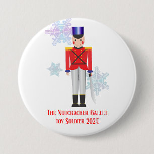 Der Nutcracker Toy Soldier 2024 Button