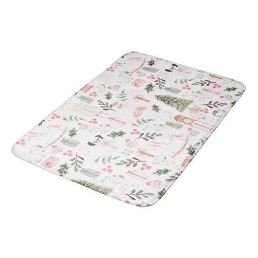 Der Nutcracker | Urlaub Badematte (Schrägansicht)