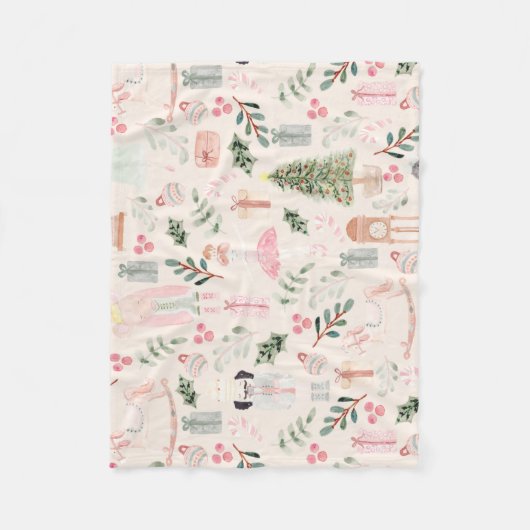 Der Nutcracker | Urlaub Fleecedecke (Vorderseite)