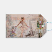 "Der Nutcracker"-Vintage Geschenkanhänger (Vorderseite (Horizontal))