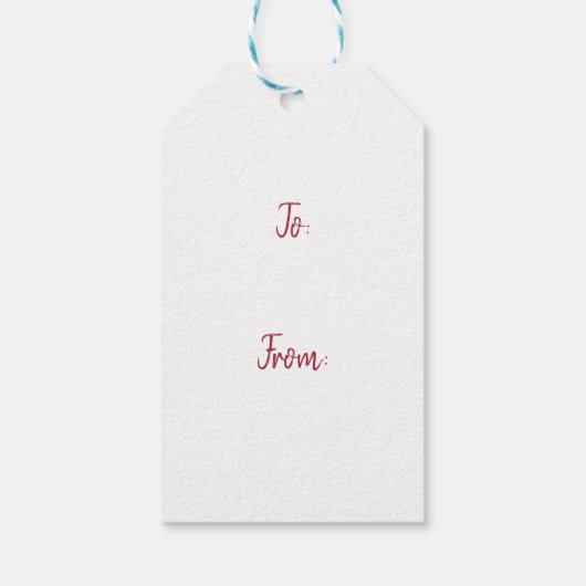 "Der Nutcracker"-Vintage Geschenkanhänger (Rückseite)