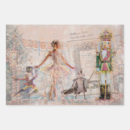 "Der Nutcracker"-Vintage Geschenkpapier Set