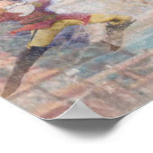 "Der Nutcracker"-Vintage Poster (Ecke)