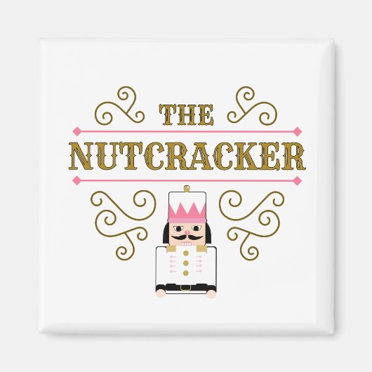 Der Nutcracker Weihnachtsmarkt Magnet (Vorne)