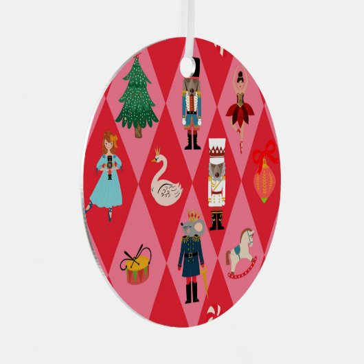 Der Nutcracker Weimaraner Ornament Aus Metall (Vorderseite Rechts)