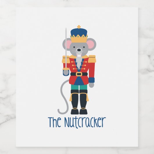 Der Nutcracker Weinetikett (Einzelnes Label)