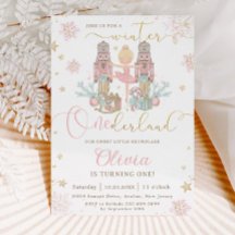 Der Nutcracker Winter Onederland 1. Geburtstag