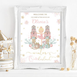 Der Nutcracker Winter Onederland 1. Geburtstag Poster