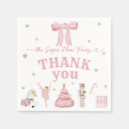 Der Nutcracker Winter Onederland 1. Geburtstag Serviette