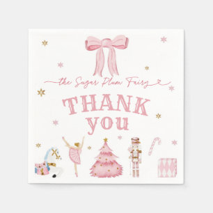 Der Nutcracker Winter Onederland 1. Geburtstag Serviette