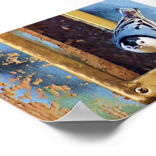Der Nuthatch Poster (Ecke)