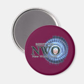 Der NWO widerstehen Magnet (Vorderseite/Rückseite)