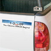 Der obama-FEHLER fängt an Autoaufkleber (Auf Lkw)