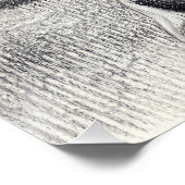 Der Obdachlose des Parks. Poster (Ecke)