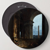 Der Obelisk von Hubert Robert Button (Vorne & Hinten)