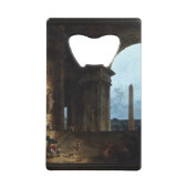 Der Obelisk von Hubert Robert Geldbeutel Flaschenöffner (Vorderseite)