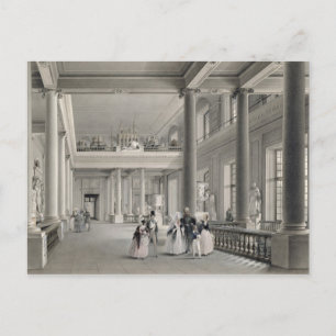 Der obere Eingang der Akademie der bildenden Künst Postkarte