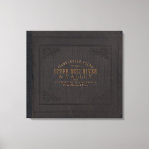 Der oberer Ohio und Tal 10 Leinwanddruck