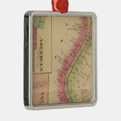 Der oberer Ohio und Tal 2 Silbernes Ornament (Rechts)