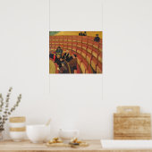 Der Oberkreis des Theaters du Chatelet Poster (Küche)
