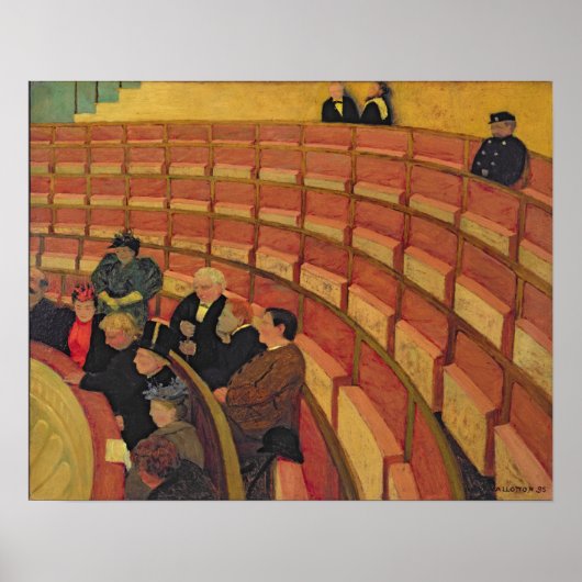 Der Oberkreis des Theaters du Chatelet Poster (Vorne)