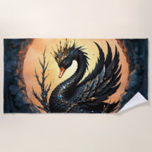 Der Obsidian-Schwan der mondbeschienenen Anmut. In