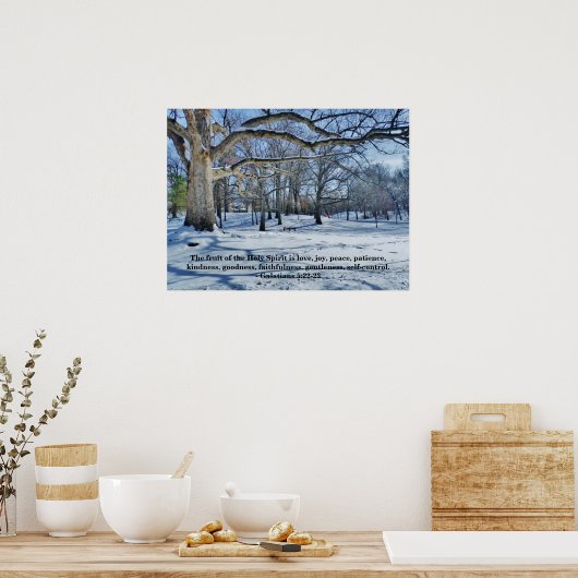 DER OBST DES SPIRITS POSTER (Küche)