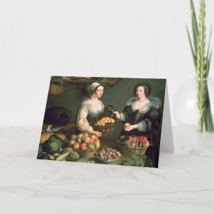 Der Obst- und GemüseVerkäufer Karte