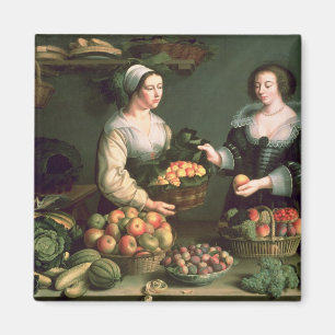 Der Obst- und GemüseVerkäufer Magnet