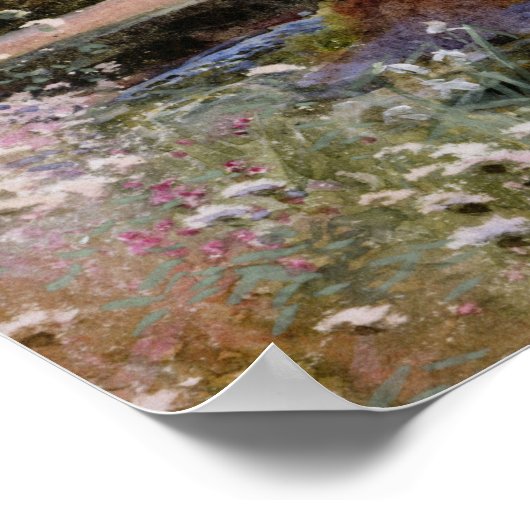 Der Obstbach Poster (Ecke)