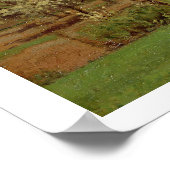 Der Obstgarten, 1870 (Öl auf Leinwand) Poster (Ecke)