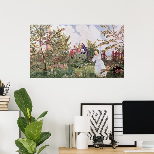 Der Obstgarten 1918 Poster (Heimbüro)