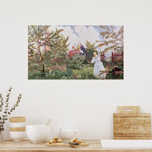 Der Obstgarten 1918 Poster (Küche)