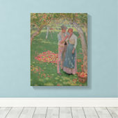 Der Obstgarten Leinwanddruck (Insitu (Holzboden))