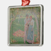 Der Obstgarten Ornament Aus Metall (Links)