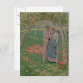 Der Obstgarten Postkarte (Vorne/Hinten)