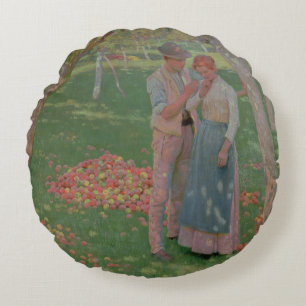 Der Obstgarten Rundes Kissen