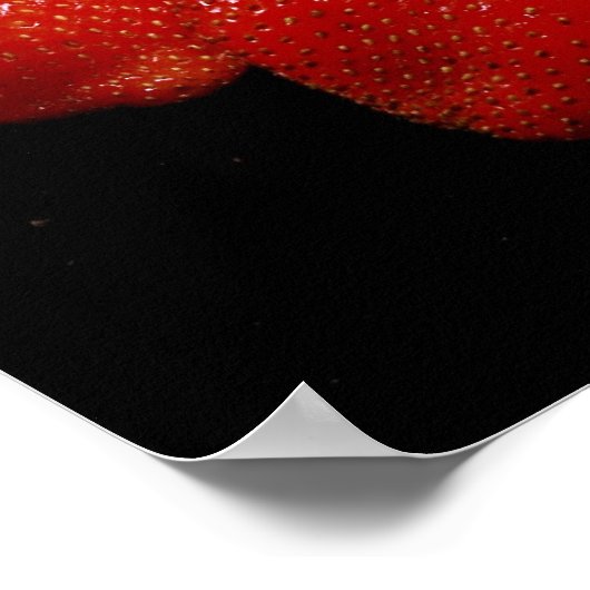 Der Obstkorb Poster (Ecke)