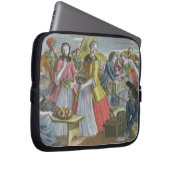 Der Obstmarkt (farbiger Stich) Laptopschutzhülle (Vorne Rechts)