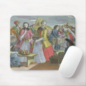 Der Obstmarkt (farbiger Stich) Mousepad (Mit Mouse)